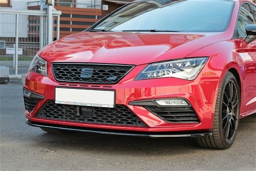 Seat Leon Cupra / FR MK3 Facelift Spoiler Voorspoiler Splitter - 1