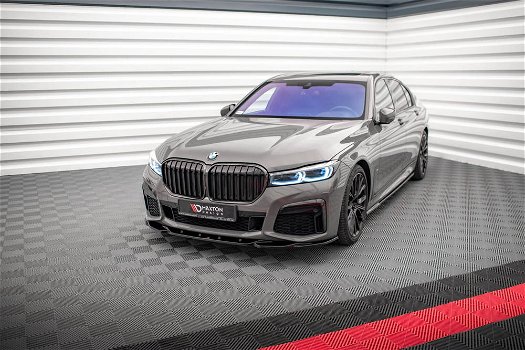 Bmw 7 serie G11 M Pack Facelift Spoiler Voorspoiler Lip Splitter - 5