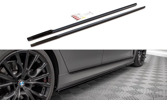 Bmw 7 serie G11 M Pack Facelift Spoiler Voorspoiler Lip Splitter - 6