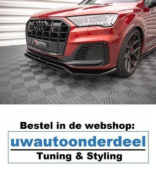 Audi SQ7 / Q7 S Line Facelift Voorspoiler Lip Splitter - 0