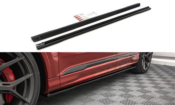 Audi SQ7 / Q7 S Line Facelift Voorspoiler Lip Splitter - 4