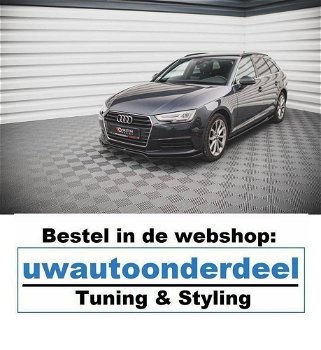 Audi A4 B9 Spoiler Voorspoiler Lip Splitter - 0