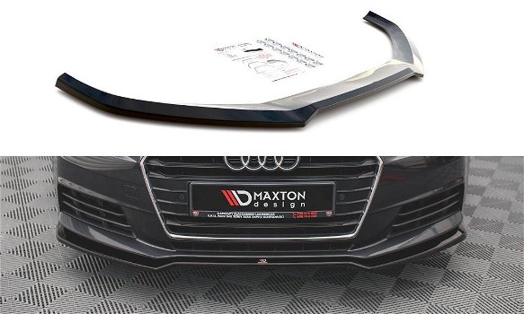 Audi A4 B9 Spoiler Voorspoiler Lip Splitter - 2