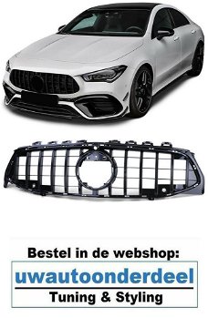 Mercedes CLA C118 Sport Grill Hoogglans Zwart Amg Look