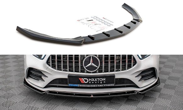 Mercedes A Klasse W177 AMG Line Spoiler Voorspoiler Lip Splitter - 3