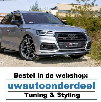 Audi Q5 S Line SQ5 Spoiler Voorspoiler Lip Splitter - 0