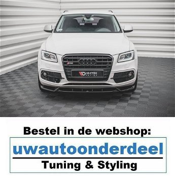 Audi Q5 SQ5 2012 t/m 2017 Spoiler Voorspoiler Lip Splitter - 0