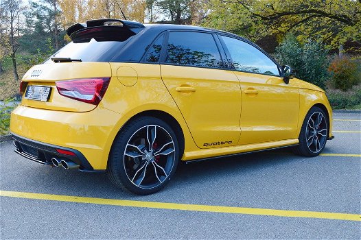 Audi S1 Spoiler Voorspoiler Lip Splitter - 7