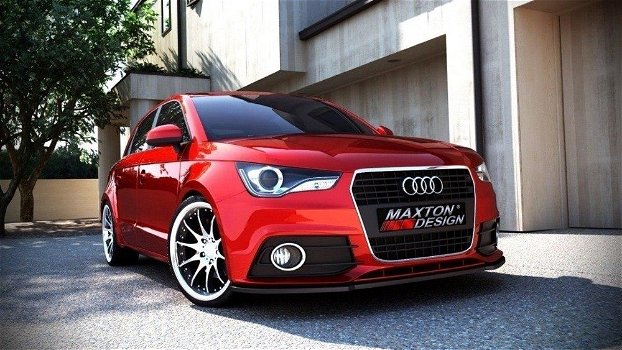 Maxton Design Audi A1 Spoiler Voorspoiler Lip Splitter - 1