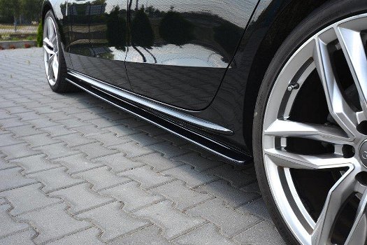 Audi A5 8T Spoiler Voorspoiler Lip Splitter - 5