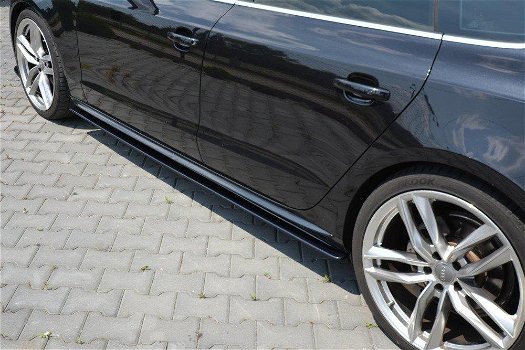 Audi A5 8T Spoiler Voorspoiler Lip Splitter - 6