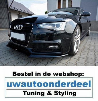 Audi A5 S5 S Line Spoiler Voorspoiler Lip Splitter - 0