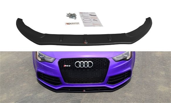 Maxton Design Audi RS5 8T Spoiler Voorspoiler Lip Splitter - 2