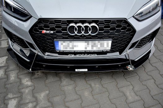 Audi RS5 F5 Spoiler Voorspoiler Lip Splitter - 6