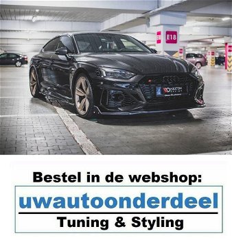 Audi RS5 Facelift Coupe Sportback Spoiler Voorspoiler Lip Splitter - 0