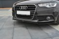 Audi A6 C7 Spoiler Voorspoiler Lip Splitter - 1 - Thumbnail