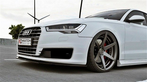 Audi A6 C7 Spoiler Voorspoiler Lip Splitter - 3