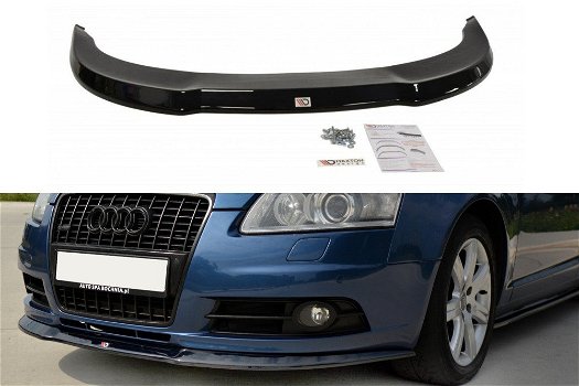 Audi A6 C6 S Line Spoiler Voorspoiler Lip Splitter - 2