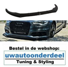 Audi A6 S6 C7  Spoiler Voorspoiler Lip Splitter