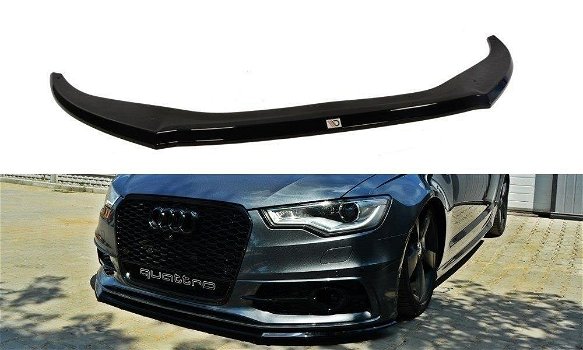 Audi A6 S6 C7 Spoiler Voorspoiler Lip Splitter - 6