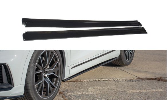 Audi Q8 S Line Limousine Spoiler Voorspoiler Lip Splitter - 3