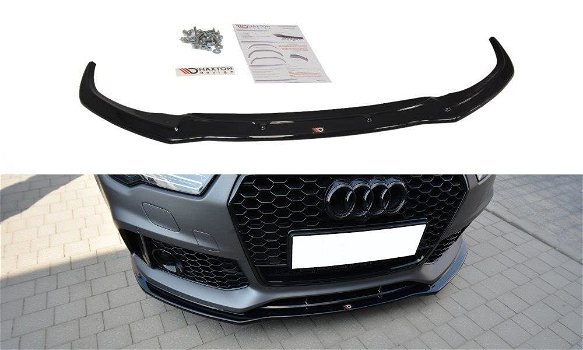 Audi RS7 Spoiler Voorspoiler Lip Splitter - 4