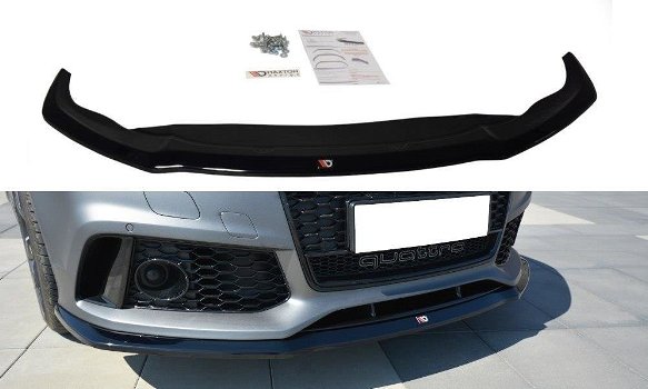 Audi RS7 Spoiler Voorspoiler Lip Splitter - 6