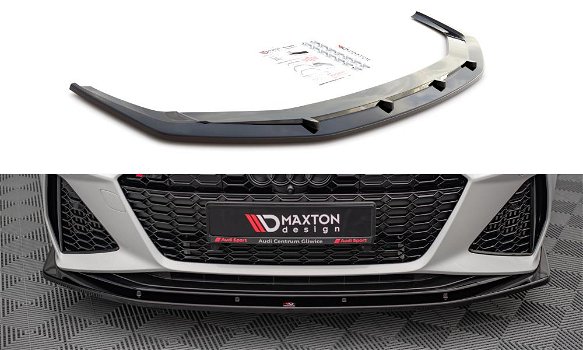 Audi RS7 C8 Spoiler Voorspoiler Lip Splitter - 4