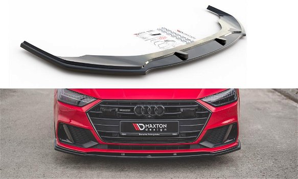 Audi S7 C8 Spoiler Voorspoiler Lip Splitter - 6