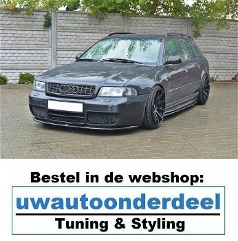 Maxton Design Audi S4 B5 Spoiler Voorspoiler Lip Splitter - 0