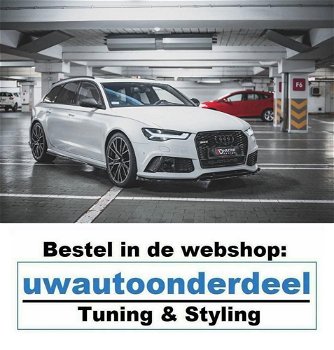 Maxton Design Audi RS6 C7 Spoiler Voorspoiler Lip Splitter - 0