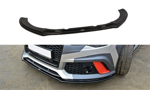 Maxton Design Audi RS6 C7 Spoiler Voorspoiler Lip Splitter - 2