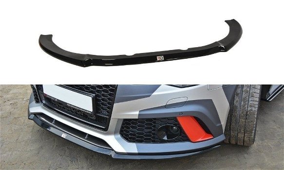Maxton Design Audi RS6 C7 Spoiler Voorspoiler Lip Splitter - 3