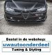 Alfa Romeo 156 Facelift Spoiler Voorspoiler Lip Splitter - 0 - Thumbnail