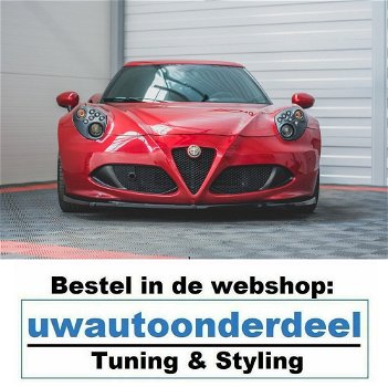 Alfa Romeo 4C Spoiler Voorspoiler Lip Splitter - 0