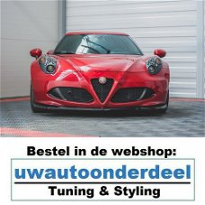 Alfa Romeo 4C Spoiler Voorspoiler Lip Splitter