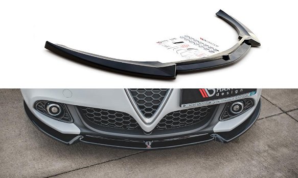 Alfa Romeo Giulietta Facelift Spoiler Voorspoiler Lip Splitter - 2