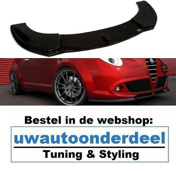 Alfa Romeo Mito Spoiler Voorspoiler Lip Splitter - 0