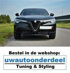 Alfa Romeo Stelvio Spoiler Voorspoiler Lip Splitter