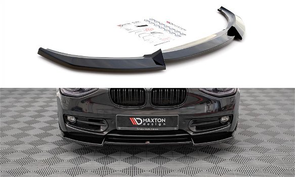 Maxton Design Bmw 1 Serie F20 Standaard Spoiler Lip Splitter - 4