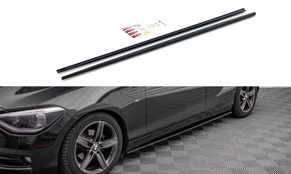 Maxton Design Bmw 1 Serie F20 Standaard Spoiler Lip Splitter - 6