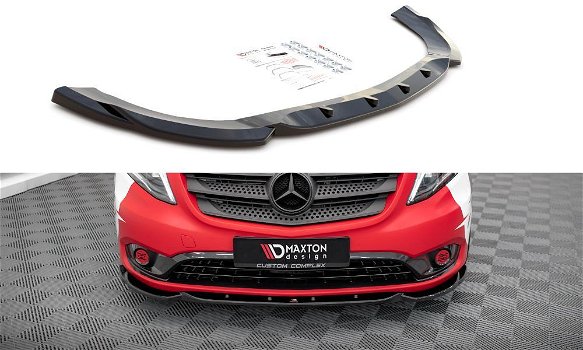 Mercedes Vito W447 Facelift Spoiler Lip Splitter - 3