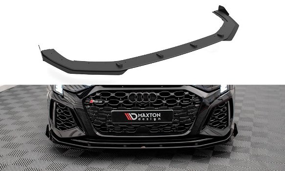 Maxton Design Audi RS3 Sportback 8Y Spoiler Lip Splitter - 2