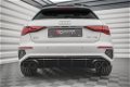 Audi A3 8Y Sportback S Line Uitlaat Sierstuk Look Diffuser Splitter Spoiler - 2 - Thumbnail