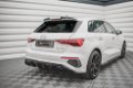 Audi A3 8Y Sportback S Line Uitlaat Sierstuk Look Diffuser Splitter Spoiler - 4 - Thumbnail