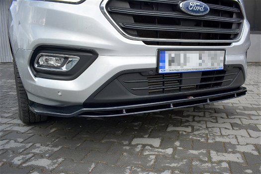 Ford Transit Custom Mk1 Spoiler Lip Splitter - 5