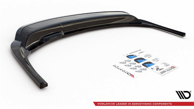 Maxton Design Skoda Fabia MK3 Spoiler Lip Splitter - 4