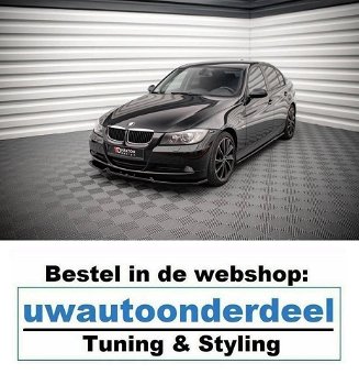 Bmw 3 Serie E90 E91 Standaard Spoiler Lip Splitter - 0