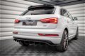 Audi Q3 S Line 8U Facelift Spoiler Lip Splitter - 5 - Thumbnail