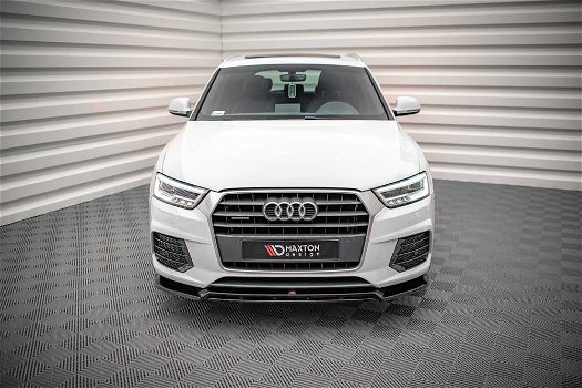 Audi Q3 S Line 8U Facelift Spoiler Lip Splitter - 7